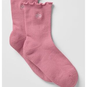 Women Lettuce Edge Socks